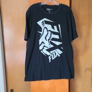 Mens Fox Racing Graphic SS T-Shirt Large Black Motocross
